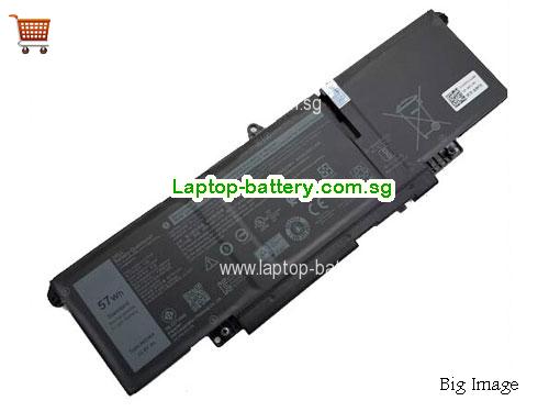 Dell Latitude 7340 7440 7640 Battery 4870mAh, 57Wh  11.4V Black Li-ion