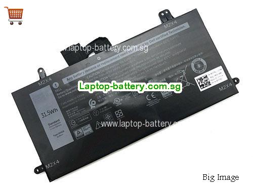 Dell 1WND8 Battery 2622mAh, 31.5Wh  11.4V Black Li-ion