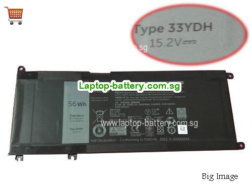 Dell G5 5587 5587FI5WA1 Battery 3500mAh, 56Wh  15.2V Black Li-ion