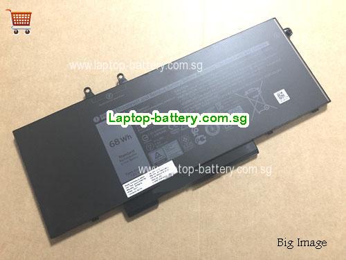 Dell Precision 3540 Battery 8500mAh, 68Wh  7.6V Black Li-Polymer