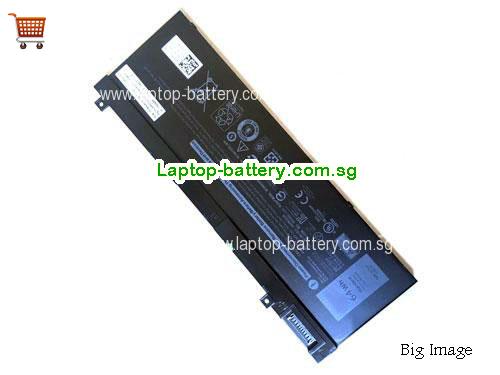 Dell Precision 7540 Battery 8000mAh, 64Wh  7.6V Black Li-Polymer