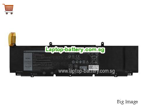 Dell XPS 17 9700 MXCWV Battery 4667mAh, 56Wh  11.4V Black Li-Polymer