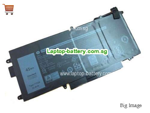 Dell Latitude 7390 Battery 45Wh 11.4V Black Li-ion