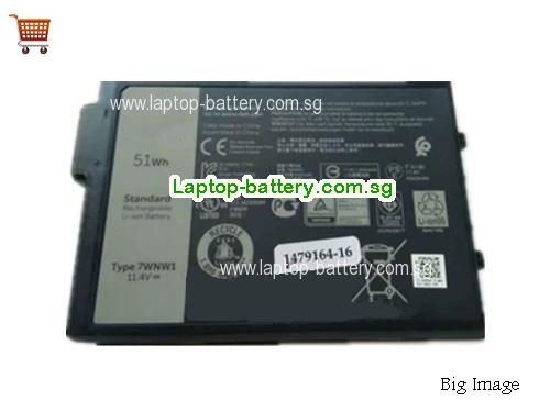 Dell DMF8C Battery 4342mAh, 51Wh  11.4V Black Li-Polymer