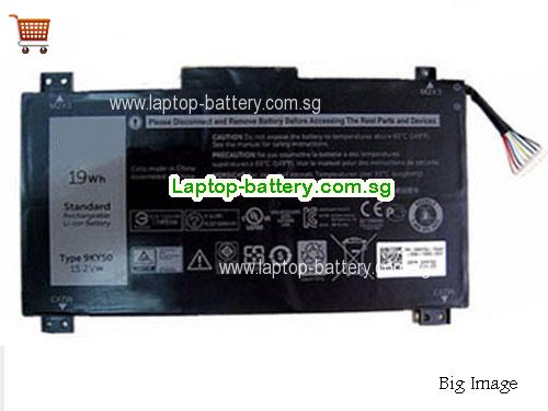 Dell 9KY50 Battery 1240mAh, 19Wh  15.2V Black Li-ion