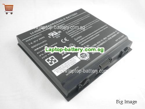 Dell W84066LC Battery 6600mAh 14.8V Black Li-ion
