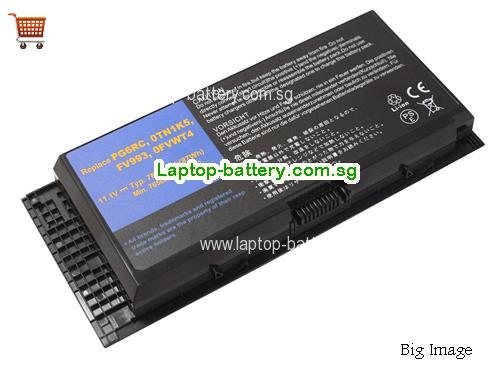 Dell 0TN1K5 Battery 7800mAh 11.1V Black Li-ion