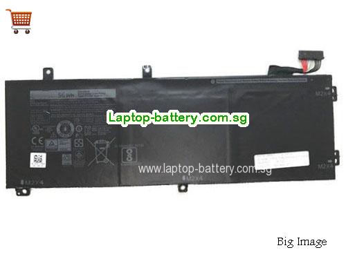 Dell XPS 15-9570-D1841 Battery 4865mAh, 56Wh  11.4V Black Li-ion