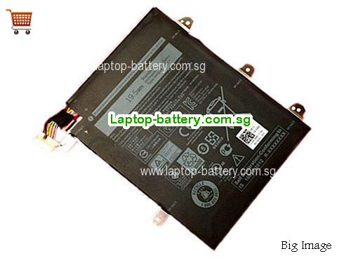 Dell Venue 8 5855 Battery 5190mAh, 20Wh  3.8V Black Li-ion