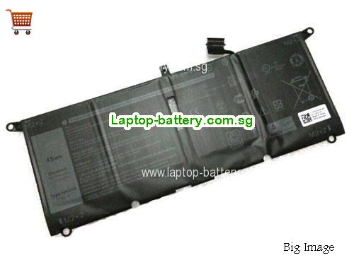 Dell Ins 13-5390-D2505S Battery 5618mAh, 45Wh  7.6V Black Li-Polymer