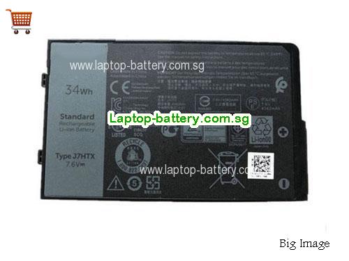 Dell 02JT7D Battery 4342mAh, 34Wh  7.6V Black Li-ion
