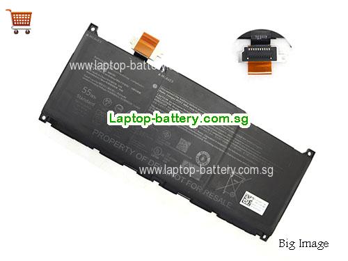 Dell XPS 13 Plus 9320 4K Battery 4762mAh, 55Wh  11.55V Black Li-ion