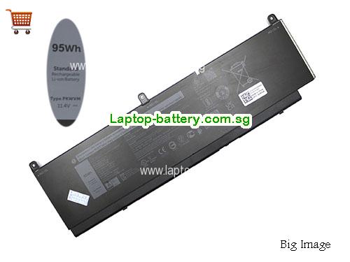 Dell 453-BBCQ Battery 7922mAh, 95Wh  11.4V Black Li-Polymer