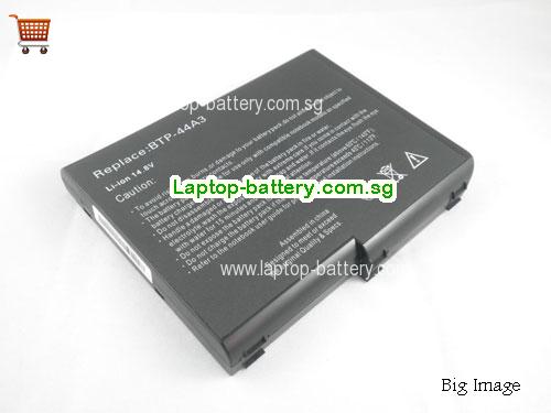 ACER BTP-44A3 Battery 6600mAh 14.8V Black Li-ion