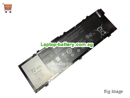 Dell 0RDYCT Battery 72Wh 11.1V Black Li-ion