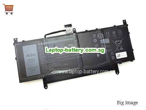 Dell Latitude 15 9520 69YHJ Battery 6053mAh, 48.5Wh  7.6V Black Li-Polymer