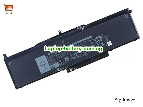 Dell Latitude 5580 Battery 92Wh 11.4V Black Li-ion