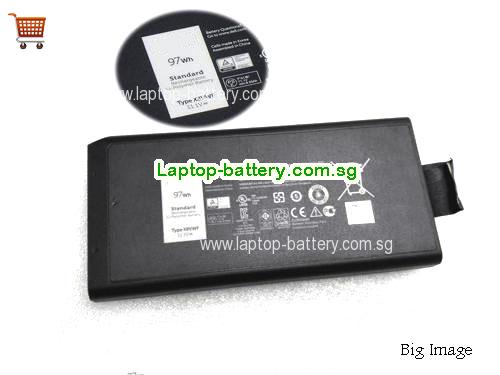 Dell 09FN4 Battery 8700mAh, 97Wh  11.1V Black Li-ion