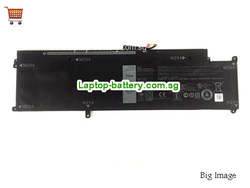 Dell WY7CG Battery 4500mAh, 34Wh 7.6V Black Li-ion