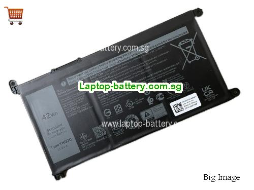Dell 3ICP5/57/78 Battery 3500mAh, 42Wh  11.4V Black Li-Polymer