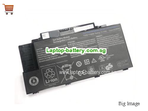 Dell Dell Studio 15Z series Battery 66Wh 11.1V Black Li-ion
