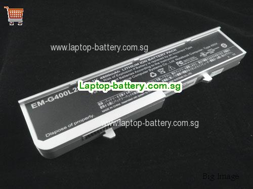 SG Replacement Laptop Battery for  HAIER W62, W62G,  Silver, 4800mAh 11.1V 