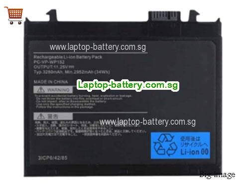 NEC PC-VP-WP152 Battery 3280mAh, 34Wh  11.25V Black Li-Polymer