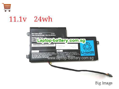 NEC SB10F46469 Battery 2090mAh, 24Wh  11.1V Black Li-ion