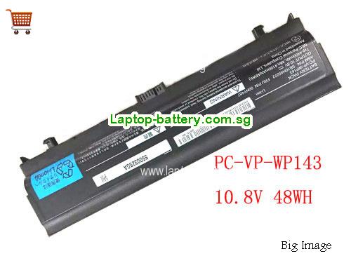 NEC PC-VP-WP143 Battery 4400mAh, 48Wh  10.8V Black Li-lion