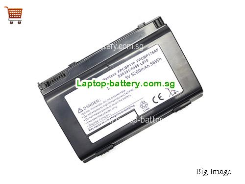 FUJITSU CP335276-XX Battery 5200mAh, 56Wh 10.8V Black Li-ion
