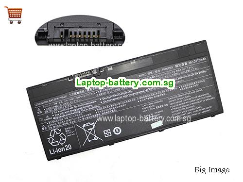 FUJITSU 3INP6/60/80 Battery 3490mAh, 50Wh  14.4V Black Li-ion