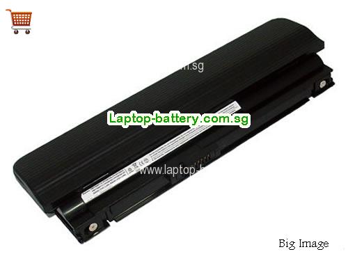 FUJITSU FMVTBBP112 Battery 6600mAh 10.8V Black Li-ion