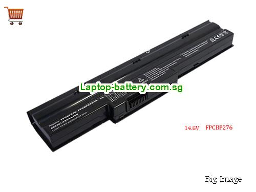 FUJITSU FPCBP276 Battery 4400mAh, 66Wh  14.8V Black Li-ion
