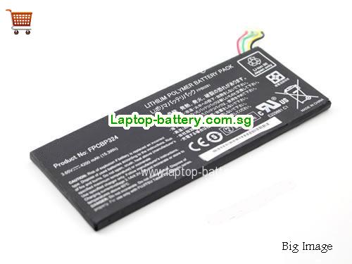FUJITSU fpb0261 Battery 4200mAh, 15.3Wh  3.65V Black Lithium Polymer