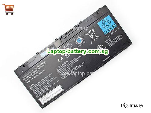 FUJITSU FPCBP374 Battery 3150mAh, 45Wh 14.4V Black Li-ion
