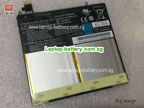 FUJITSU FMVNBT37 Battery 5470mAh, 20.78Wh  3.8V Sliver Li-Polymer