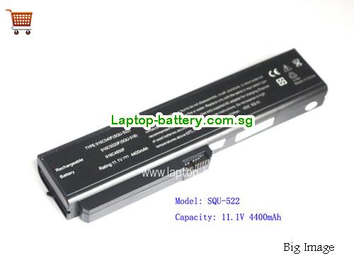 FUJITSU-SIEMENS 916C5440F Battery 4400mAh, 48.8Wh  11.1V Black Li-ion