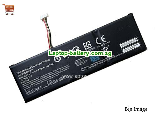 GETAC 541387460015 Battery 4700mAh, 53Wh  11.4V Black Li-Polymer