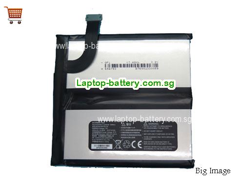 GPD 654793-2S Battery 4600mAh, 34.96Wh 7.6V Sliver Li-Polymer