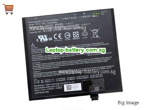 GETAC 3ICP6/44/109 Battery 4630mAh, 52.78Wh  11.4V Black Li-Polymer