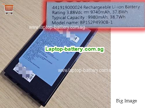 GETAC 4419119000024 Battery 9740mAh, 37.8Wh  3.88V Black Li-ion