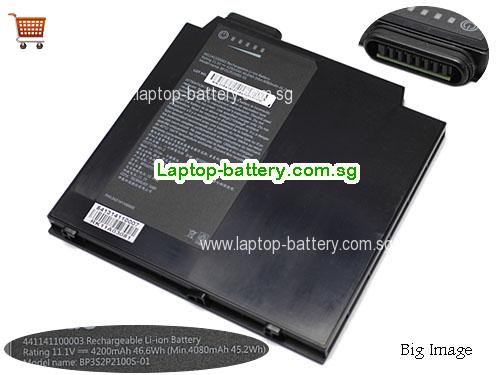 GETAC 441141100003 Battery 4200mAh, 46.6Wh  11.1V Black Li-ion