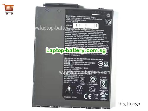 GETAC 441871900001 Battery 2160mAh, 32Wh 15.2V Gray Li-ion