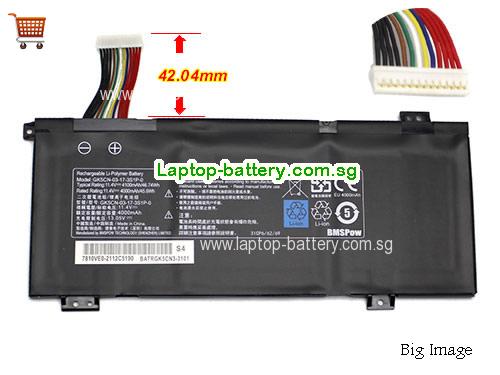 SG Genuine Getac GK5CN-03-17-3S1P-0 Battery 11.4v 4100mAh 46.74Wh