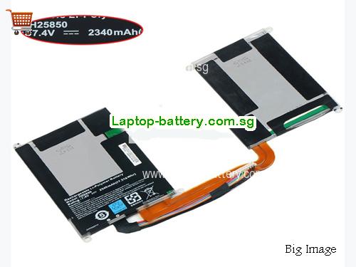 GETAC H25850 Battery 2340mAh, 17.14Wh 7.4V Black Li-Polymer