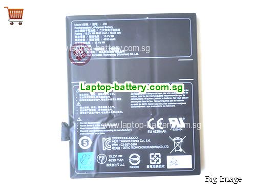 GETAC J06 Battery 4630mAh, 70.37Wh 15.2V Black Li-Polymer
