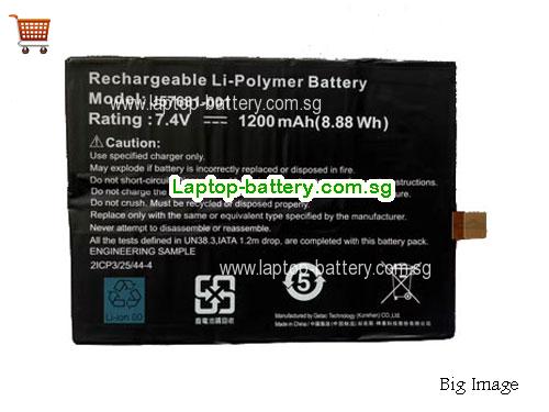SG Genuine for Getac J57681-001 Batteries 7.4v 120mah 
