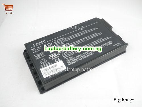 SG Replacement Laptop Battery for  MEDION MD95500, RAM2010, MD95211, RIM2000,  Black, 4400mAh 14.8V 