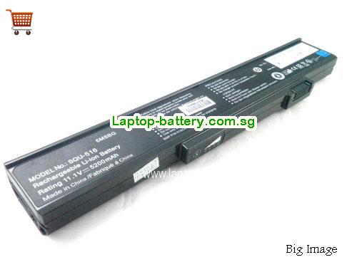 GATEWAY 3UR18650F-2-QC-MA1 Battery 5200mAh 11.1V Black Li-ion