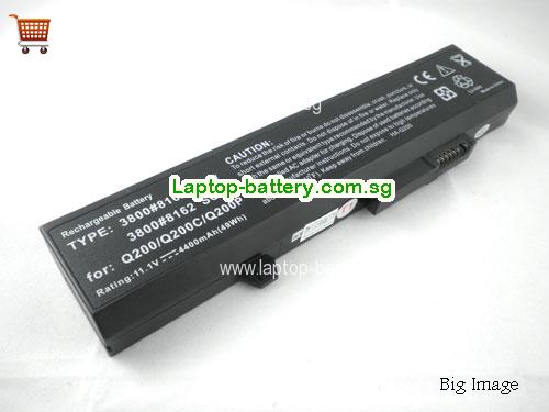 HASEE 23-050260-00 Battery 4400mAh 11.1V Black Li-ion